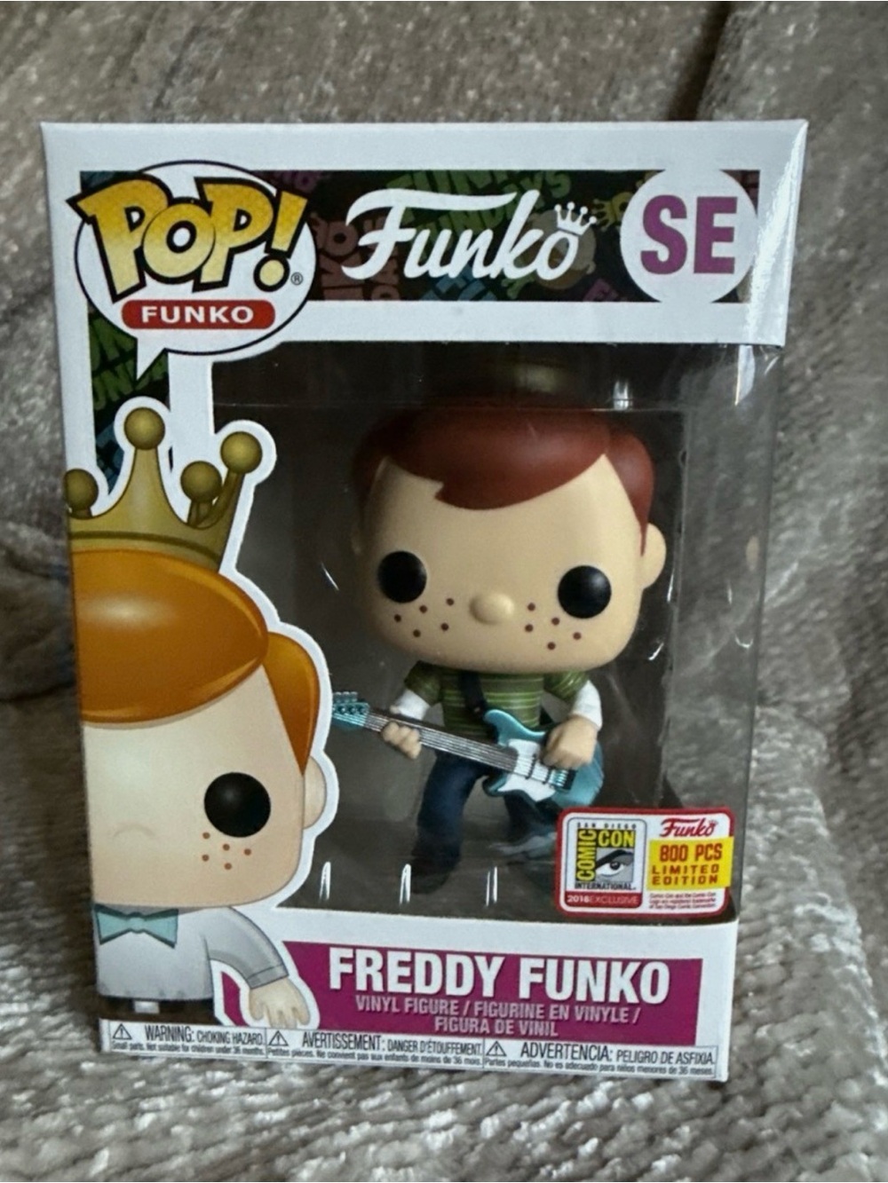 Funko Pop! Vinyl: Funko Freddy Funko (Rockstar) Kurt Cobain SDCC Fundays 2018